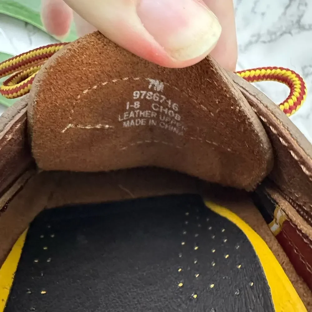Sperry Womens Boat Shoe Loafers Size 7 Brown Leather Lace Up Preppy Nautical